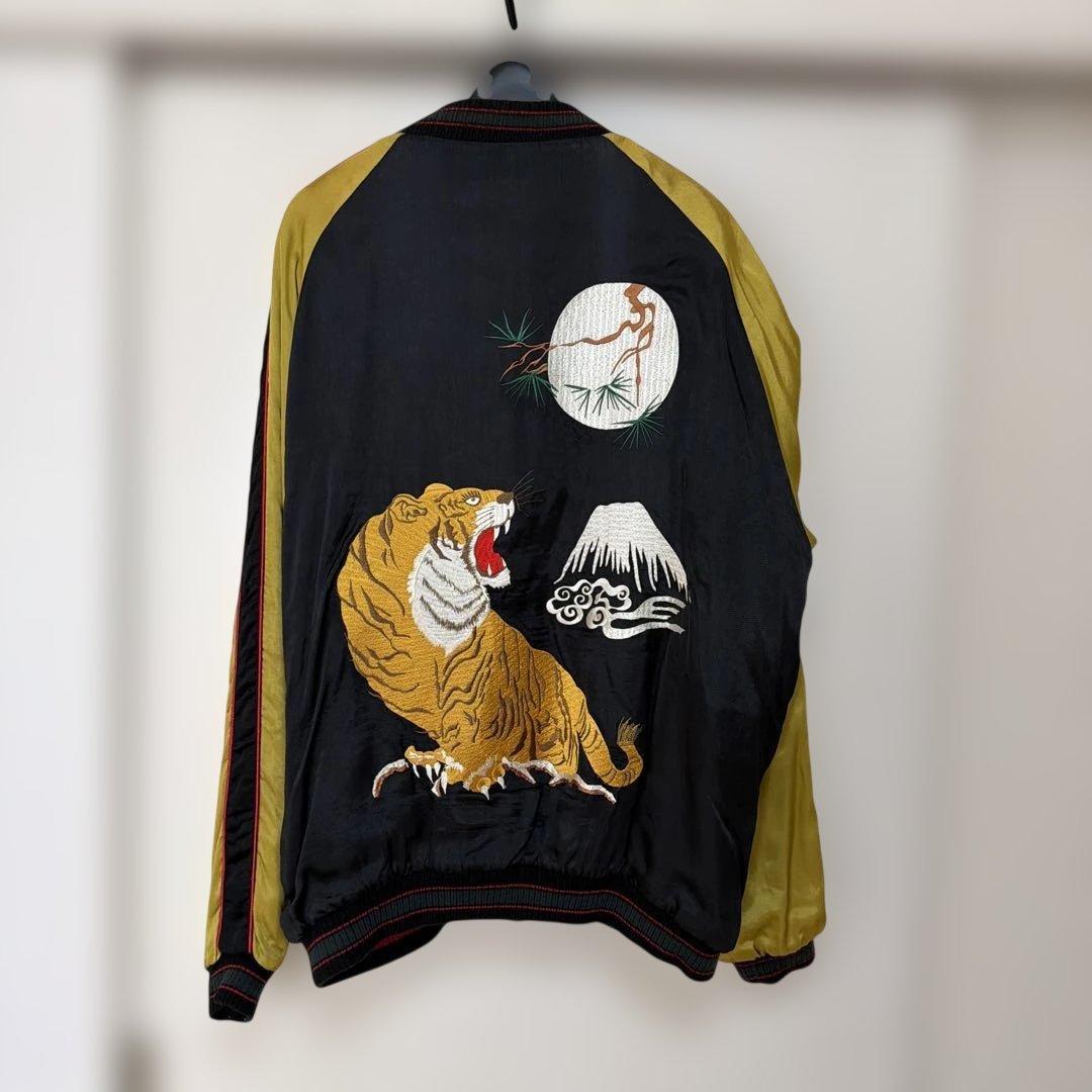 クローズ　坊屋春道モデル　スカジャン クロップドヘッズ 虎 月 冨士 XLサイズ