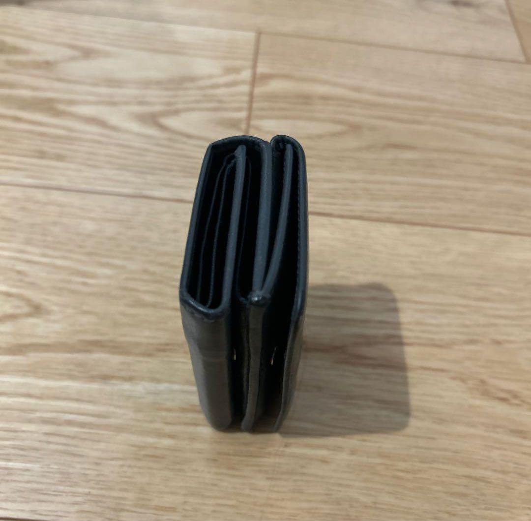 BALENCIAGA ブラック三つ折り財布
