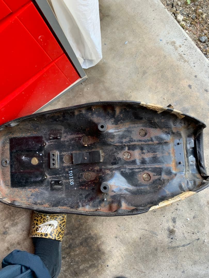 cb250t cb400t ヤカンタンク　シート　純正