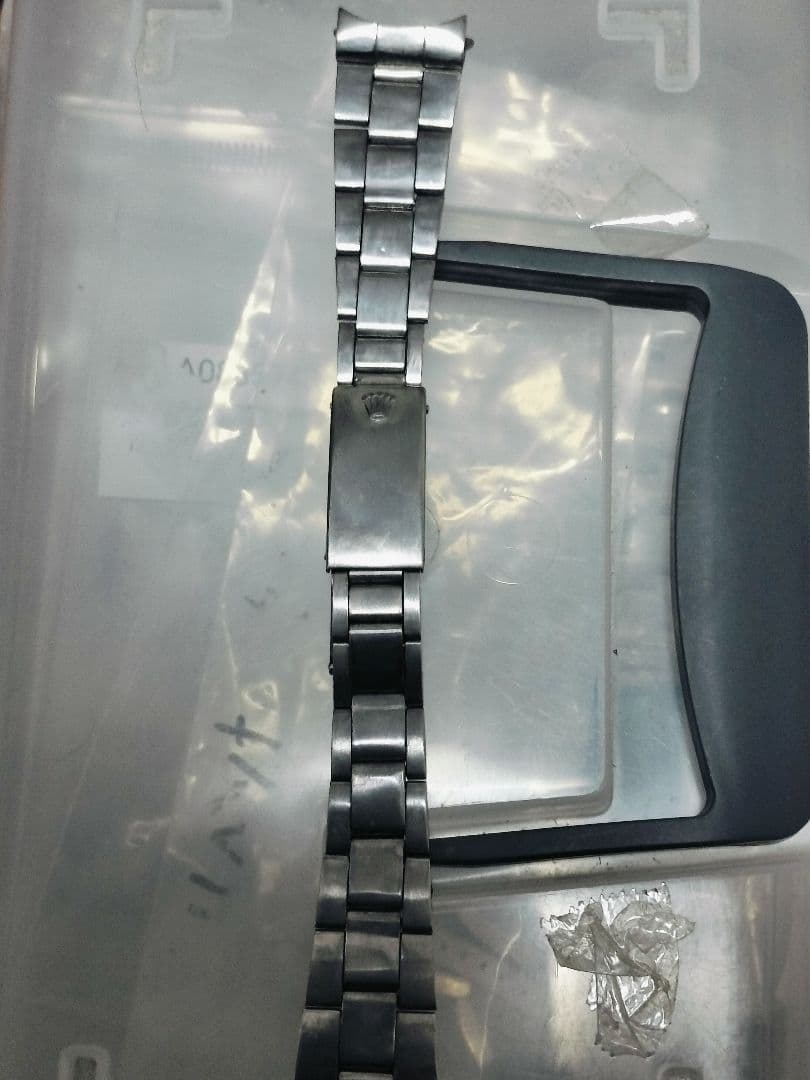 ROLEX正規品7835 ラグ幅19ミリ　ステンレスブレスFF357純正