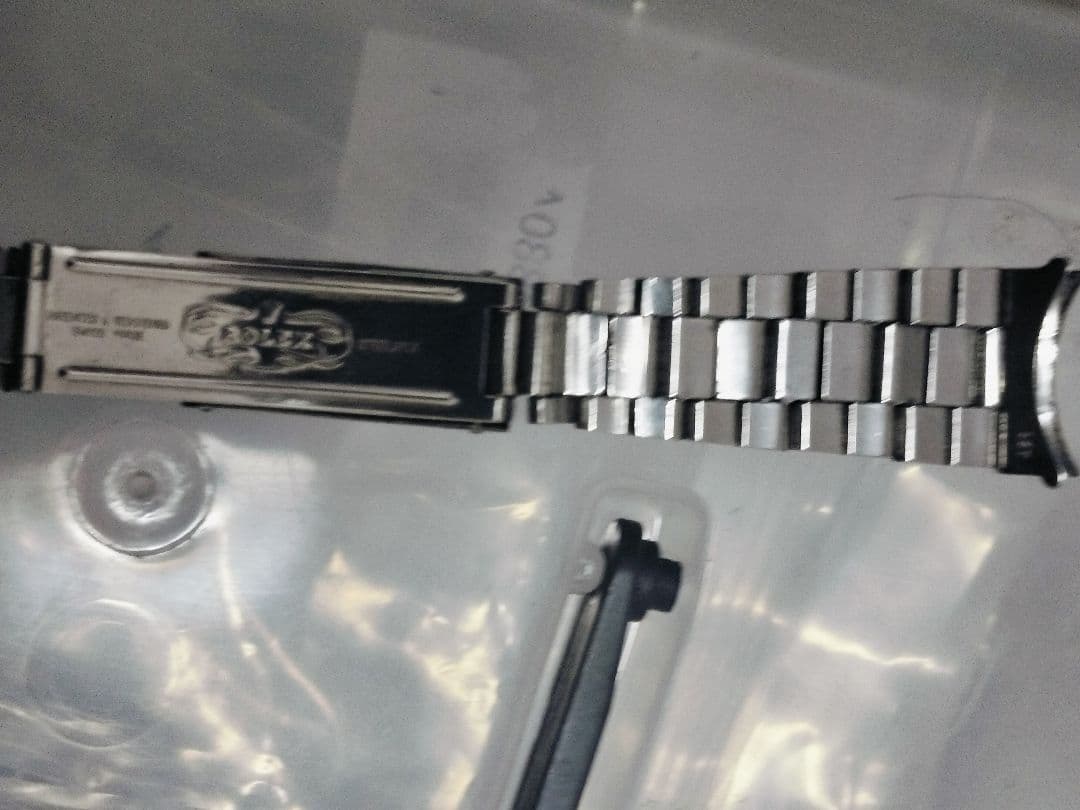 ROLEX正規品7835 ラグ幅19ミリ　ステンレスブレスFF357純正