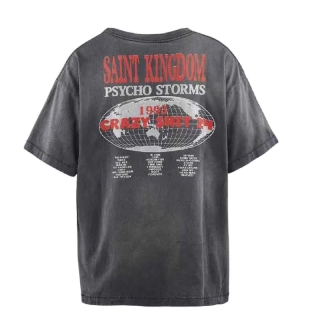 SAINT Mxxxxxx x LASTMAN St Kingdom Tシャツ