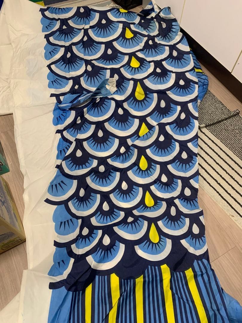 鯉のぼり　東錦　大型鯉　10mセット　使用品　こいのぼり