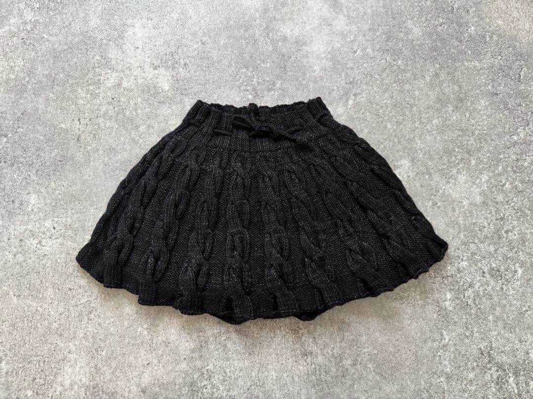 スカート Misha&Puff Cable Skating Skirt 8y Carbon