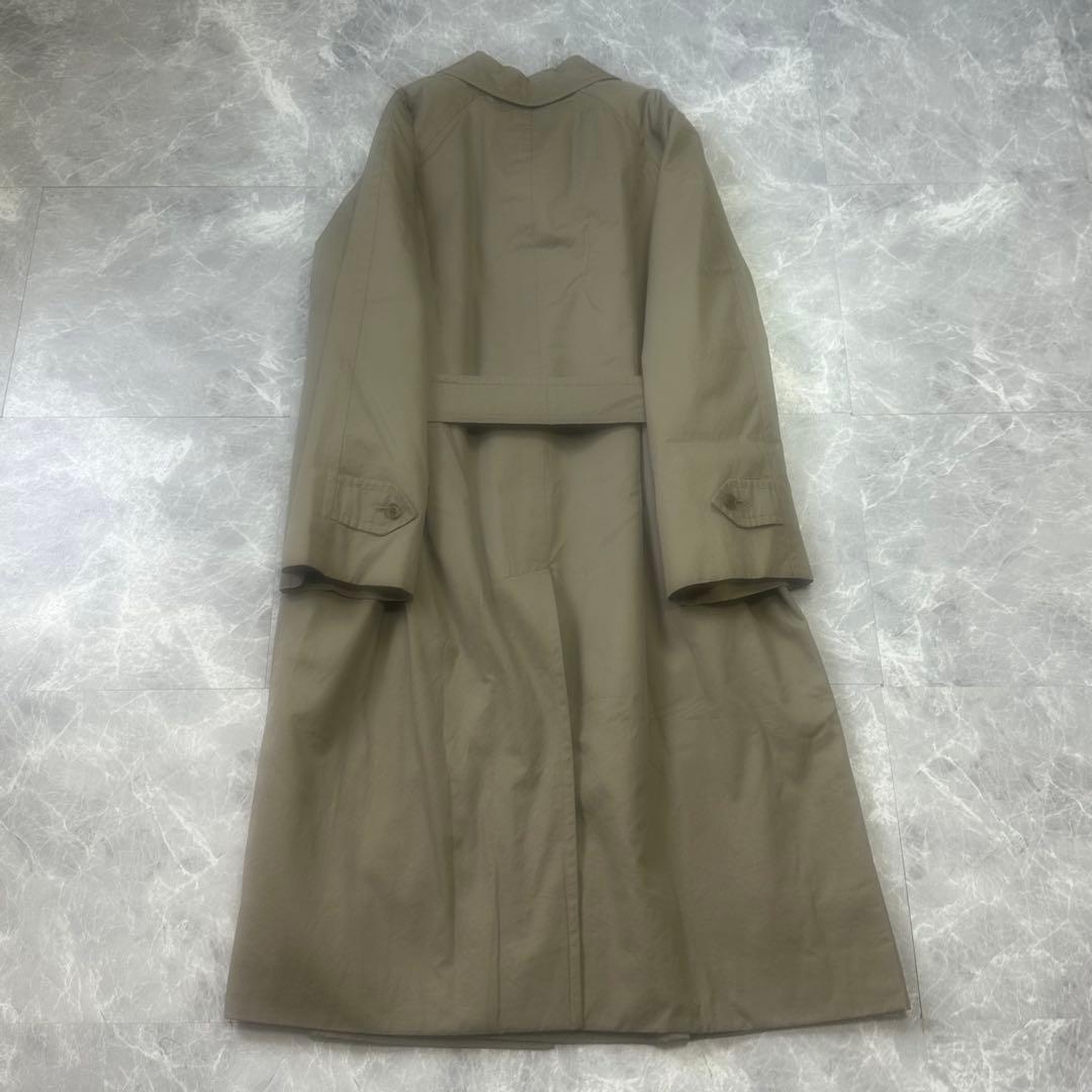 バーバリー♡ステンカラーコート　ライナーベルト　ノバチェック カーキ