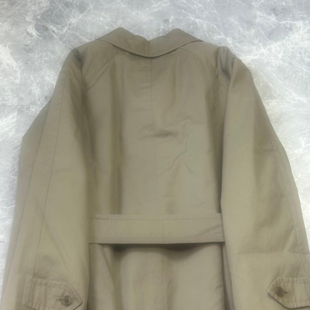 バーバリー♡ステンカラーコート　ライナーベルト　ノバチェック カーキ