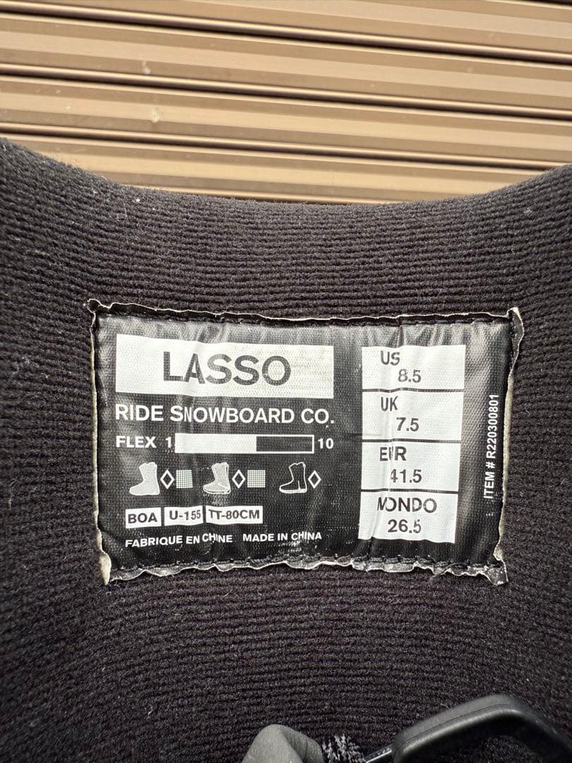 ライド ラッソ RIDE LASSO 22-23モデル ブーツ