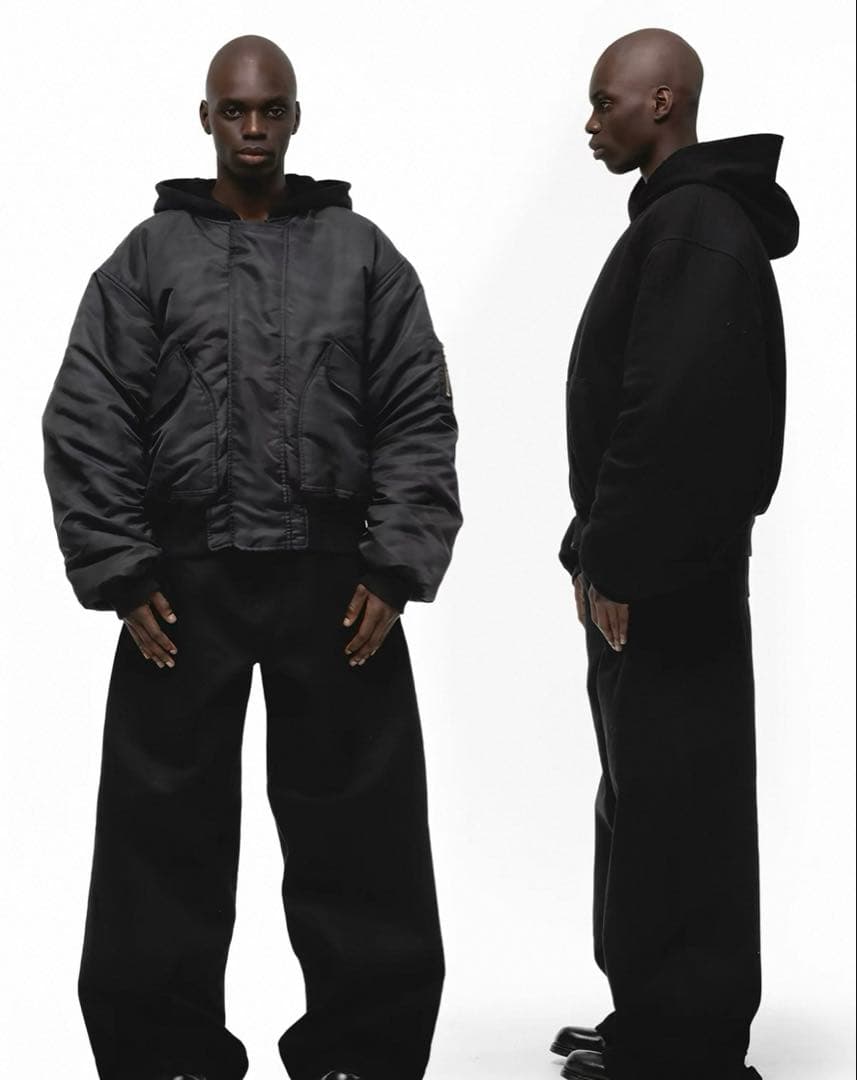 NO/FAITH STUDIOS リバーシブル ボンバージャケット