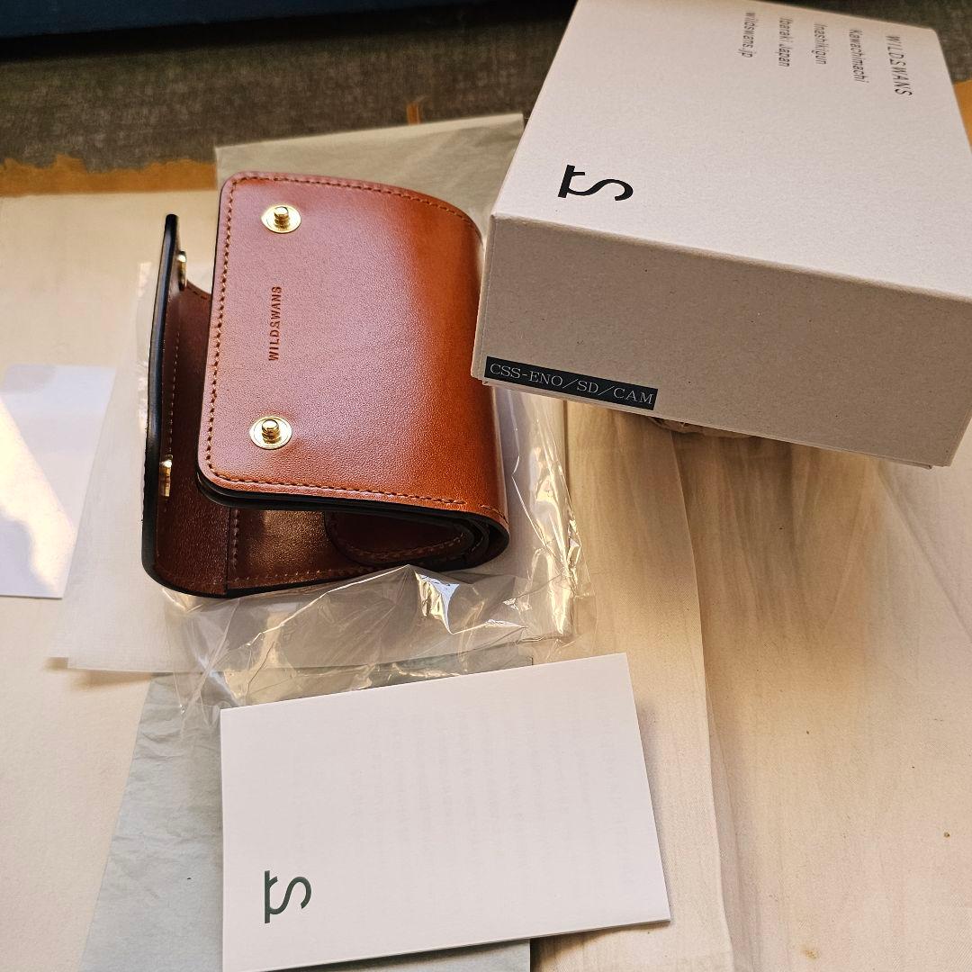 未使用 ワイルドスワンズ WILDSWANS イーノ eno サドル キャメル