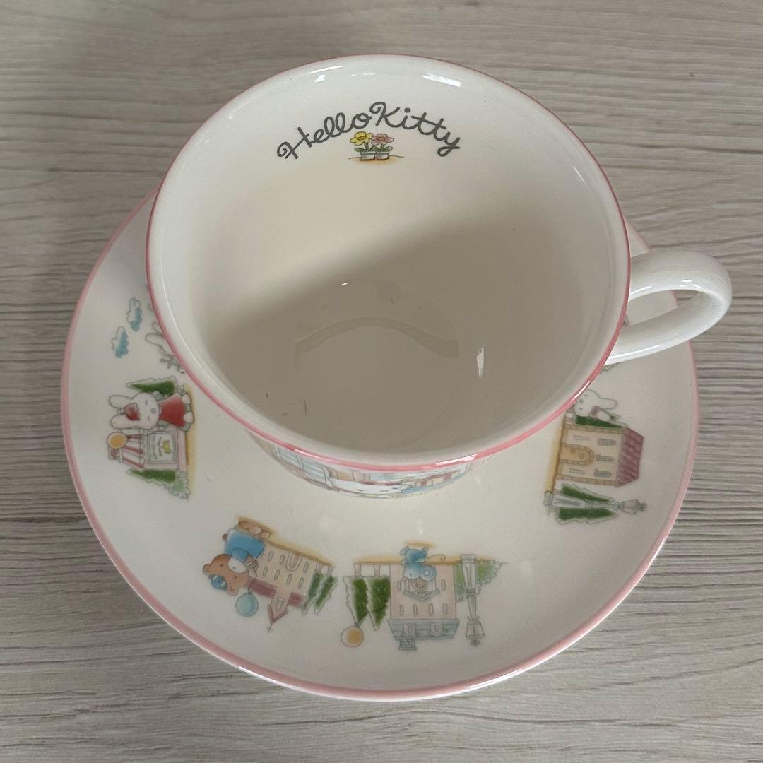 キティ NIKKO 硬質陶器 食器 小物入れ 日本製 1997年 シール付き