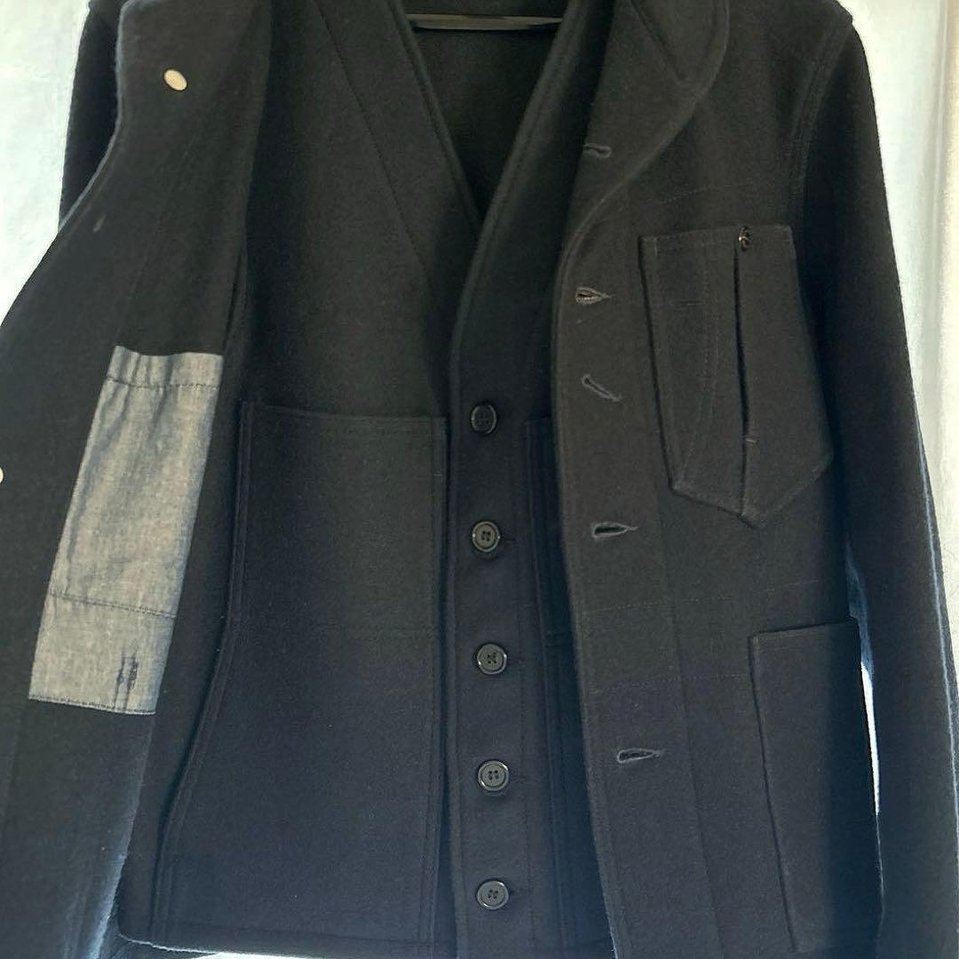 フィルソン　FILSON ウール ネイビー ベスト　ジャケット　USA