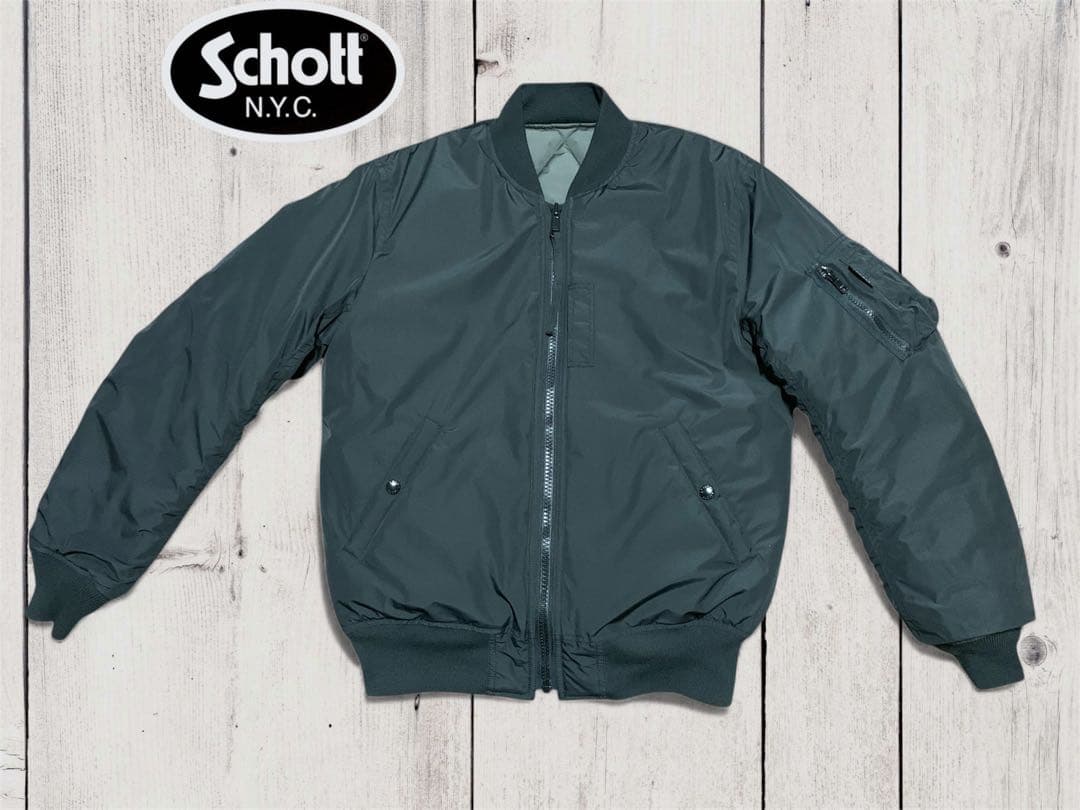【Schott（ショット）】 MA-1 リバーシブル フライトジャケット