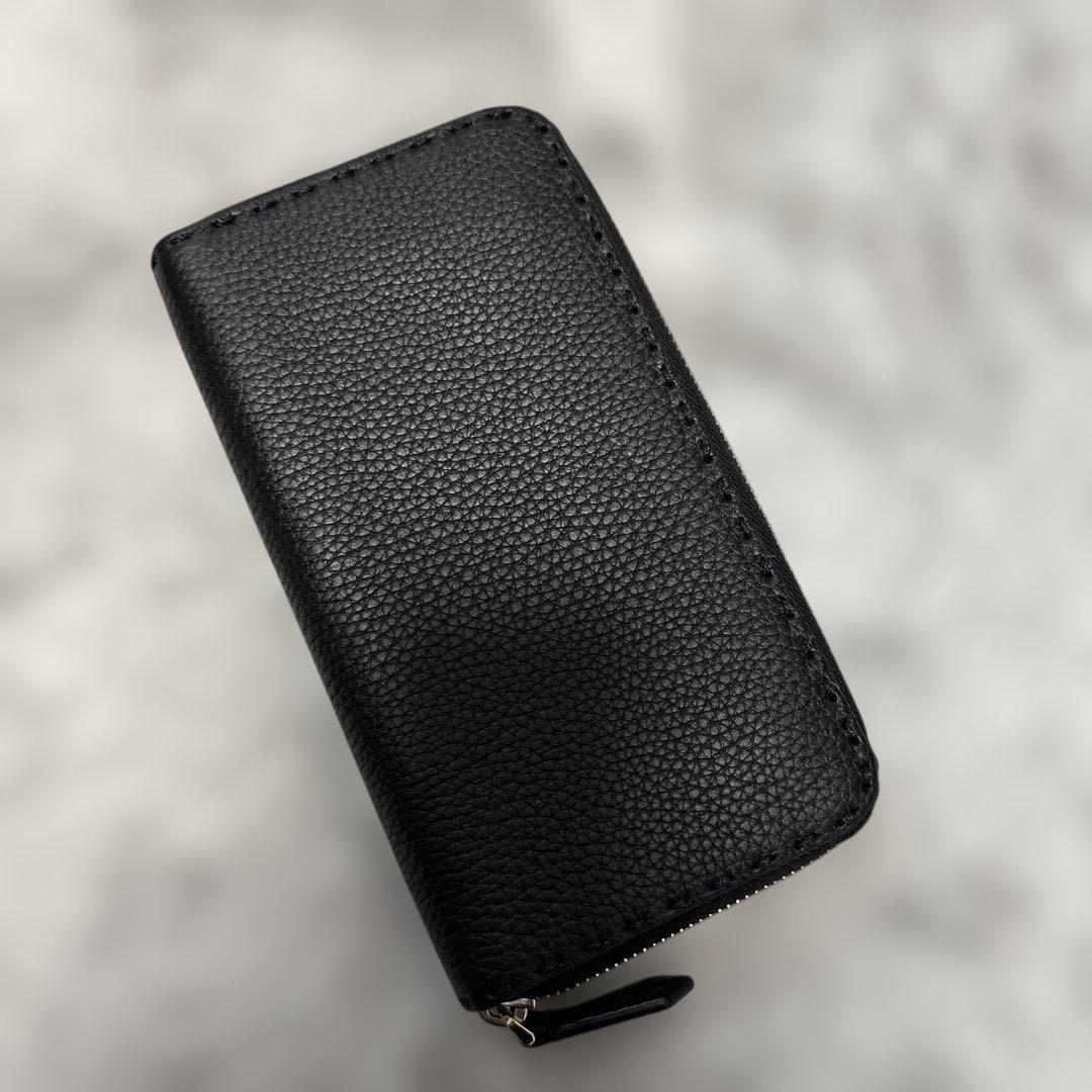 新品未使用　FENDI セレリア　ブラックレザー長財布