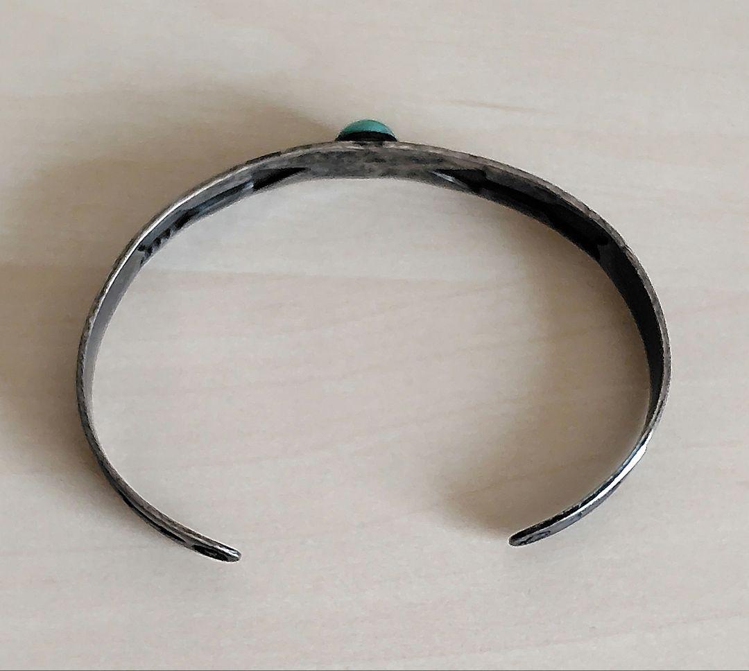 ヴィンテージ フレッドハービー ターコイズ シルバー バングル