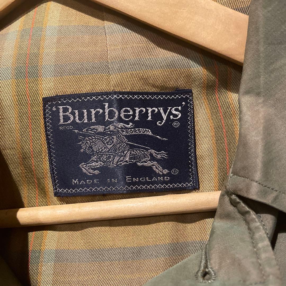 バーバリー　バルマカンコート　玉虫色　一枚袖