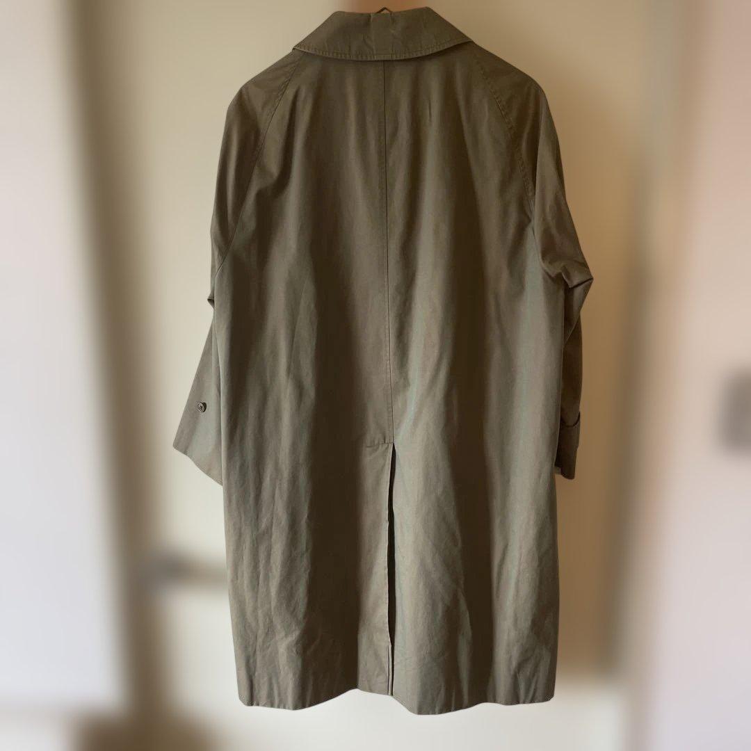 バーバリー　バルマカンコート　玉虫色　一枚袖