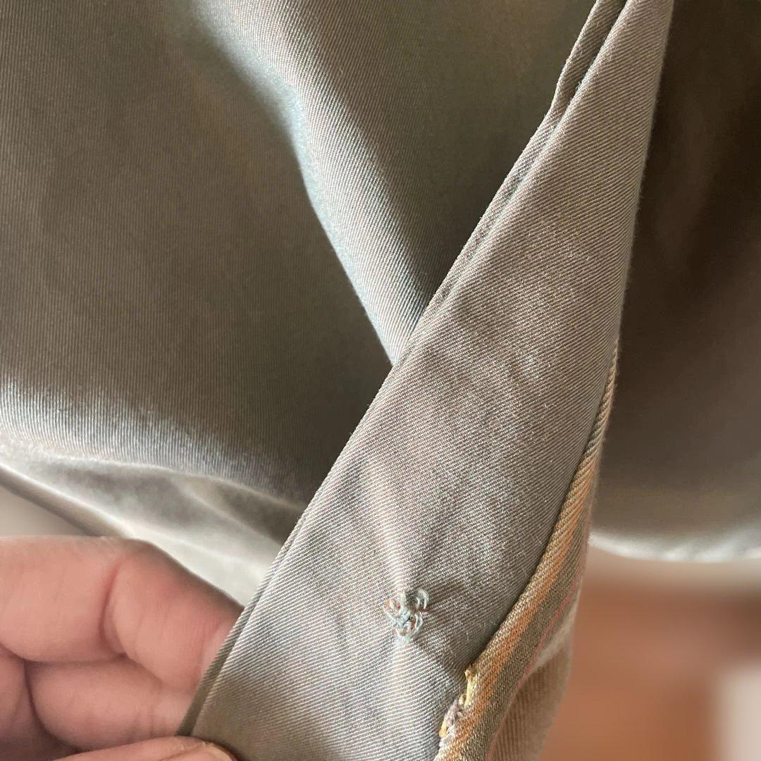 バーバリー　バルマカンコート　玉虫色　一枚袖