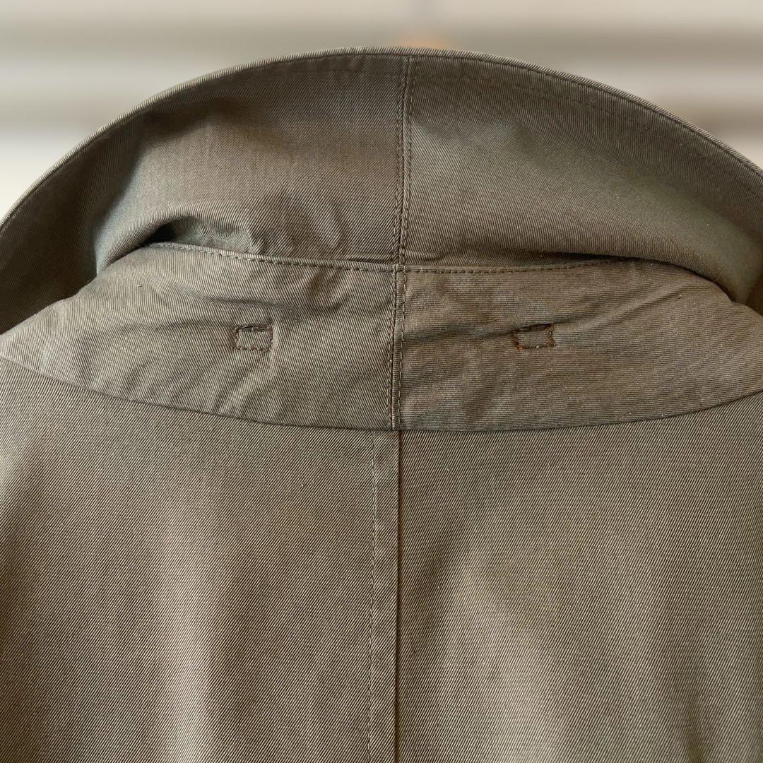 バーバリー　バルマカンコート　玉虫色　一枚袖