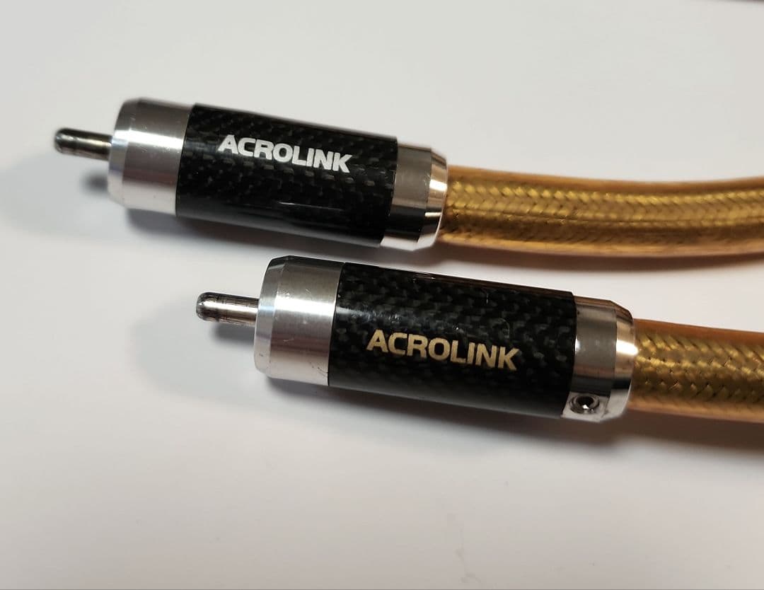 ★ACROLINK 6N-A2400Ⅱ　RCA インターコネクト　約１m　①