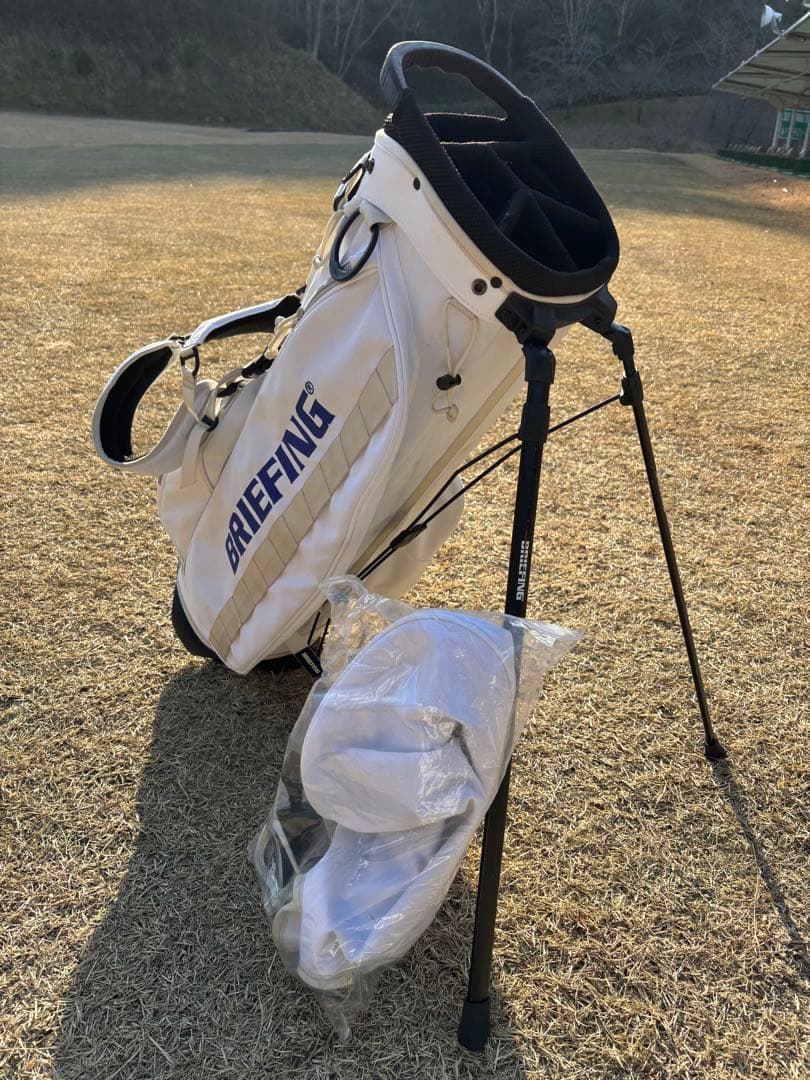 【希少品】ブリーフィング　キャディバッグCRー4 札幌ステラプレイス店記念モデル