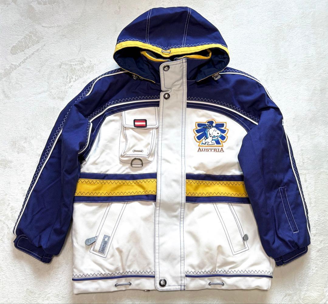 オーストリア代表 スキーチーム スキーウェア スヌーピー L アシックス 日本製