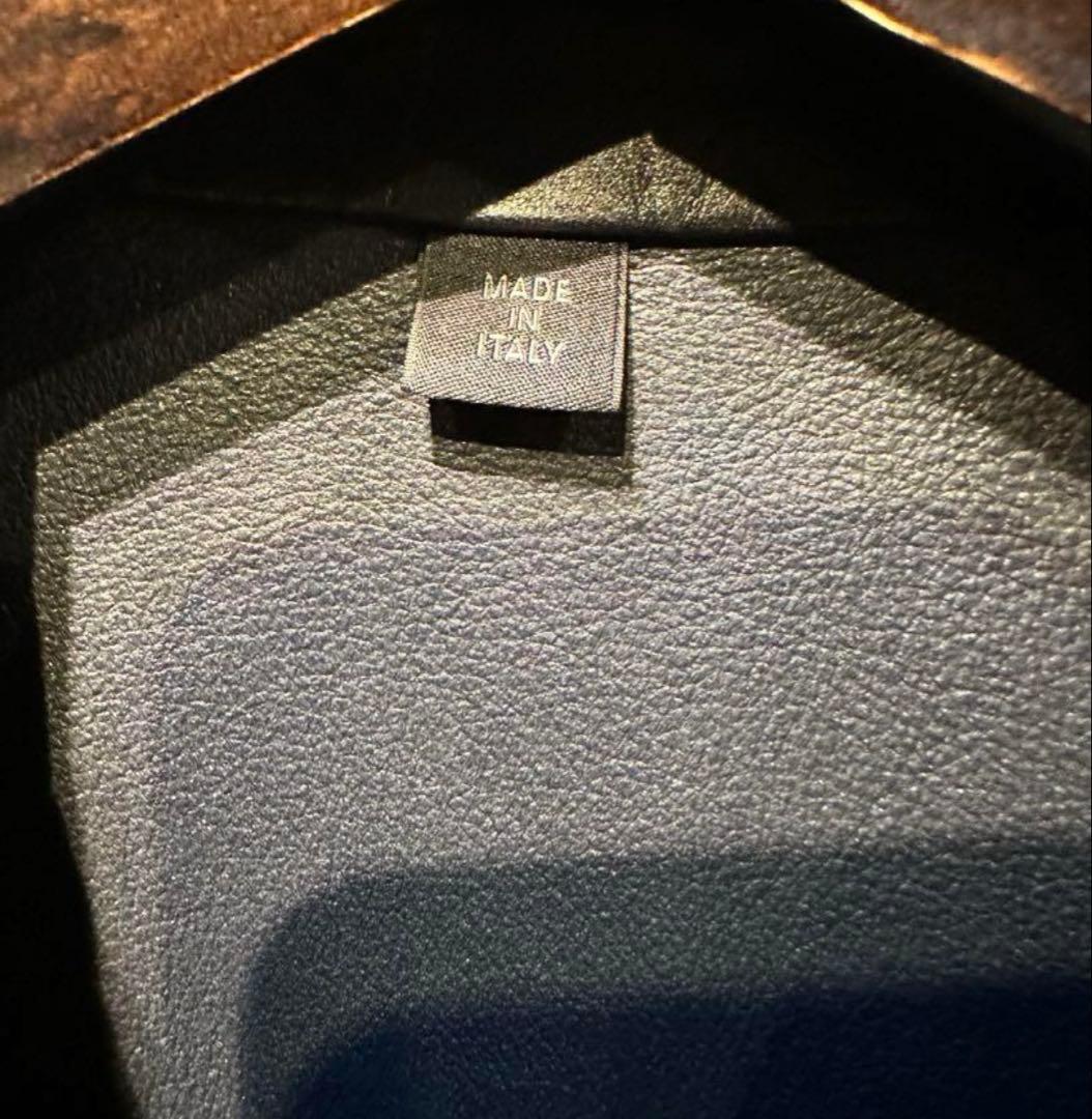 専用！定価約30万円【赤字覚悟】dunhill レザー ジャケット 黒