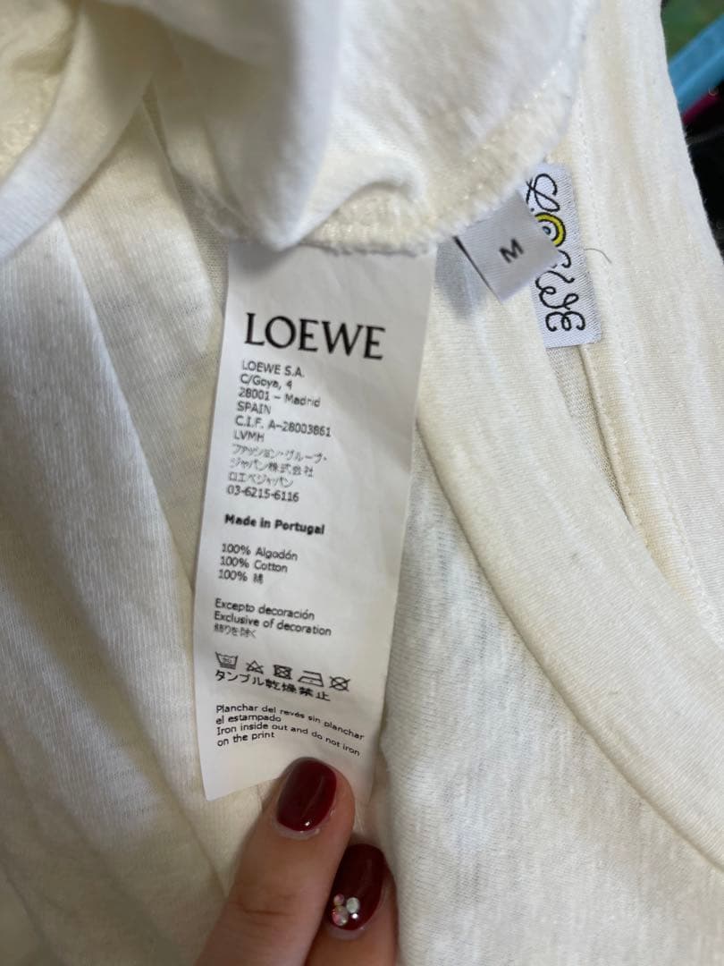 LOEWE アートプリント Tシャツ