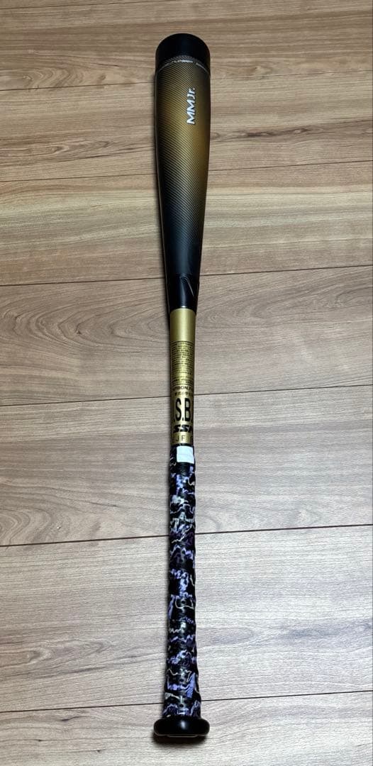 【美品】MMJrミドル　80cm SSK 少年軟式用バット