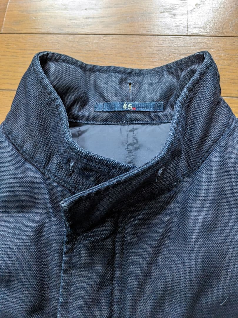 45R45rpm　インディゴコットンダウンベスト