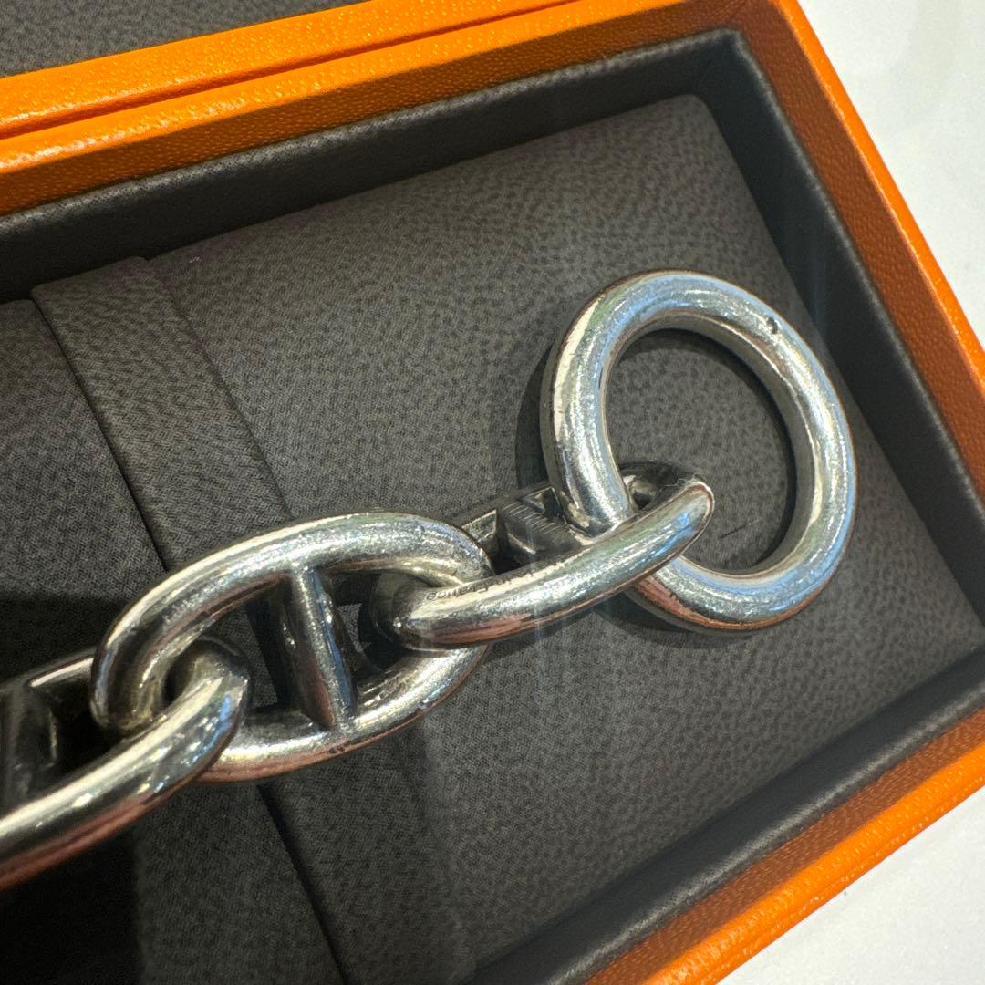 エルメス HERMÈS TGM12コマ　シェーヌダンクル ブレスレット