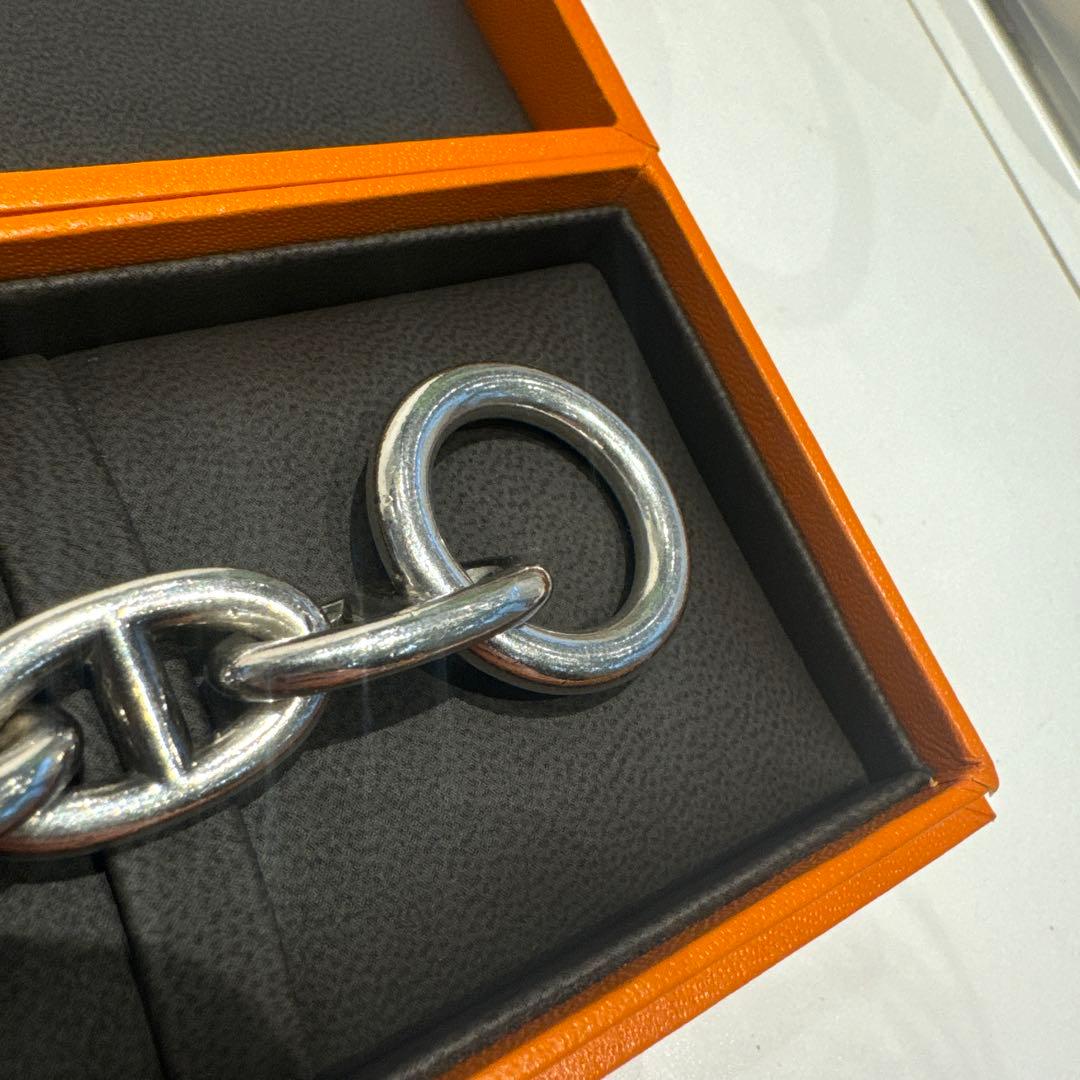 エルメス HERMÈS TGM12コマ　シェーヌダンクル ブレスレット