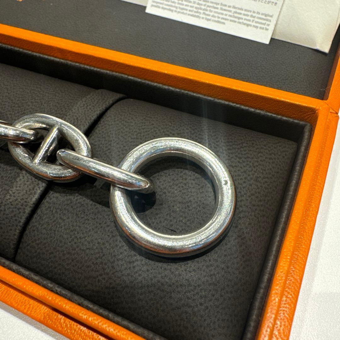 エルメス HERMÈS TGM12コマ　シェーヌダンクル ブレスレット