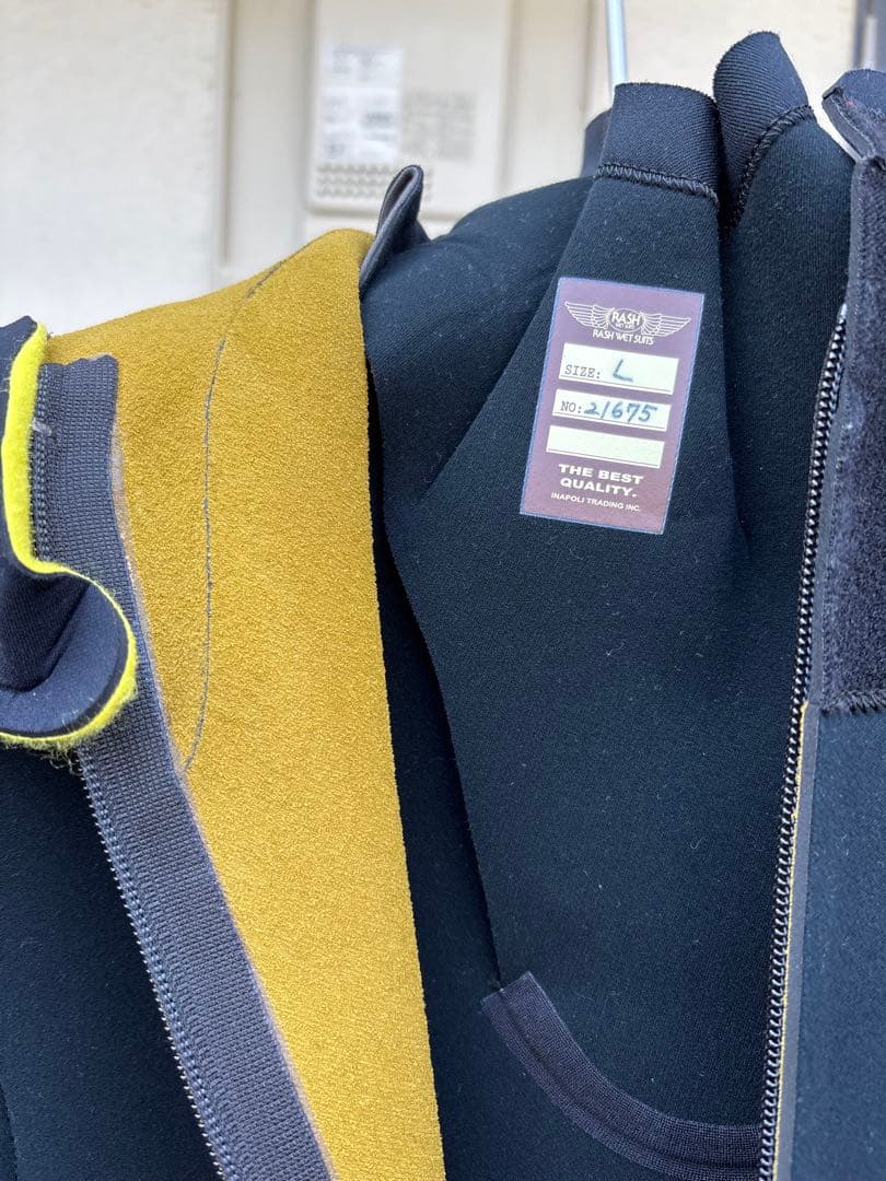 新品未使用　RASH 最高級素材アスリートジャージ　フルスーツ 6ミリ4ミリ