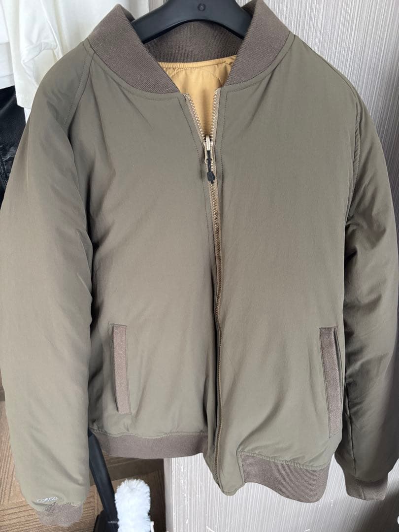 エディーバウアー 650フィル ダウンジャケット リバーシブル L