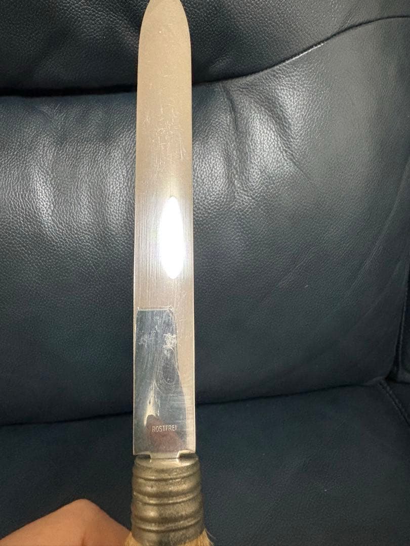 rostfrei ペーパーナイフ　鹿蹄ハンドル　鹿のヒヅメ　ロストフライ　レア