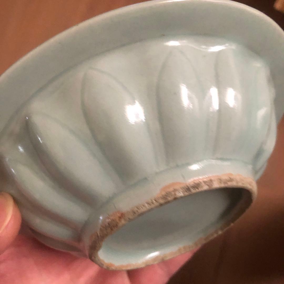 値下げ　宋 青磁雙魚洗 水洗 青磁盘