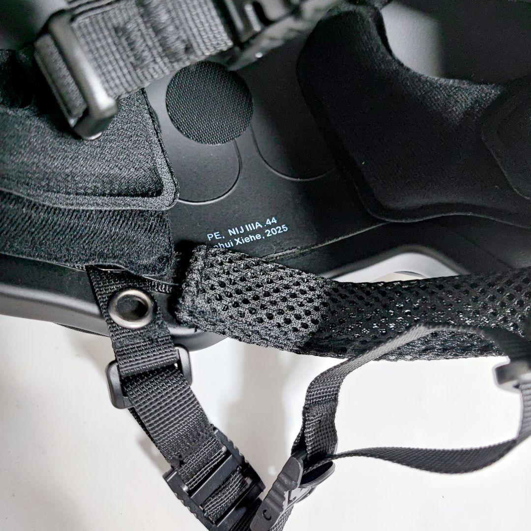 NIJ IIIA レベル3A Fast型 防弾ヘルメット BK 新品未使用