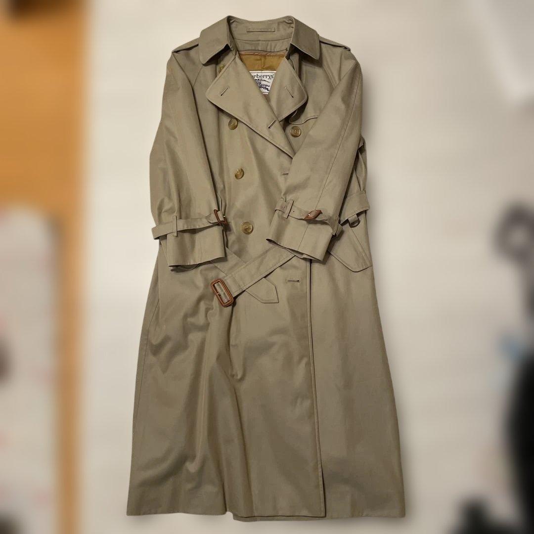 【美品】Burberrys カーキトレンチコート