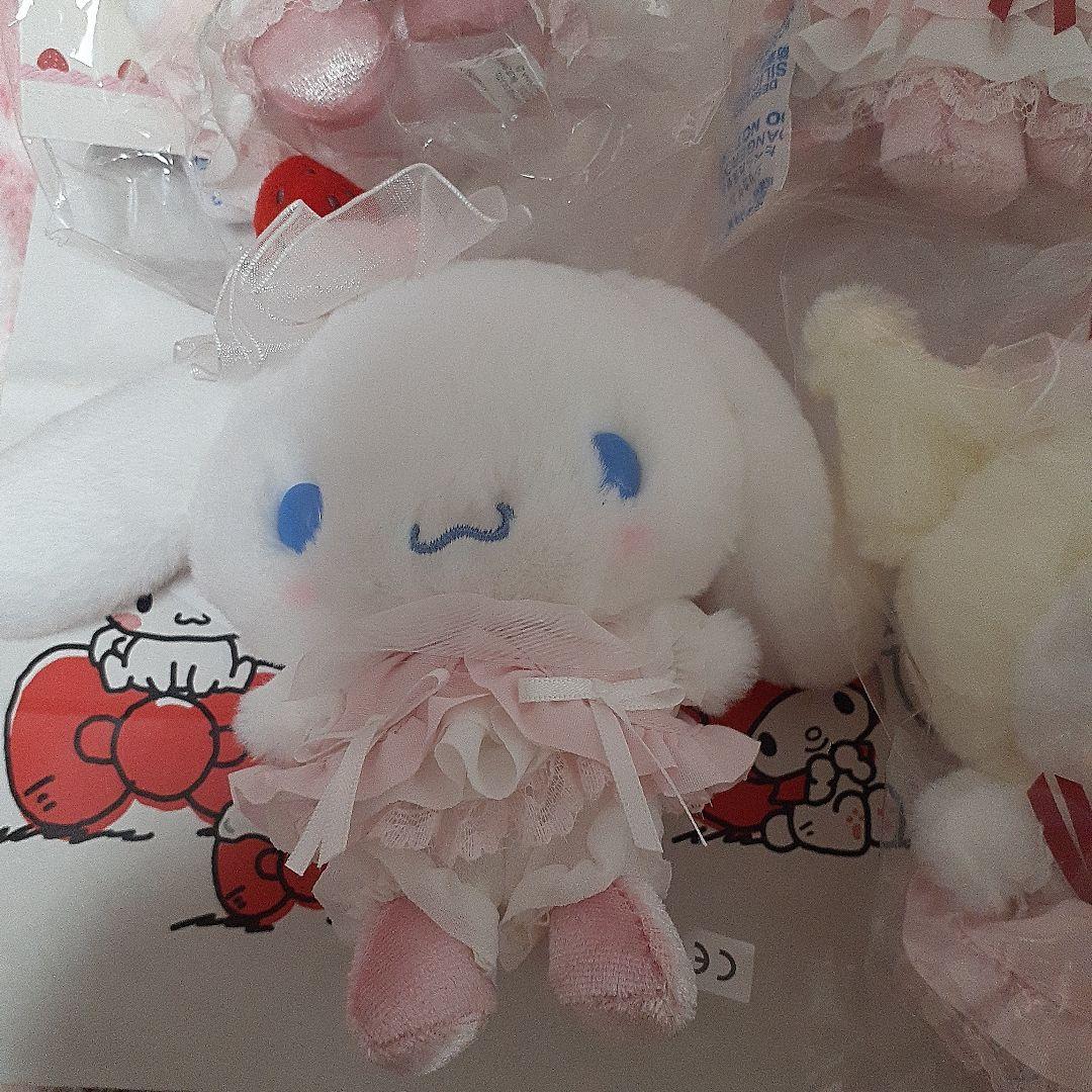 いちごホイップ　マスコットセット　 マイメロ　キティ　クロミ　シナモン