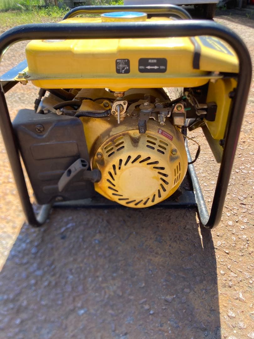朴*貴様 発電機　ナカトミ　EGー1000