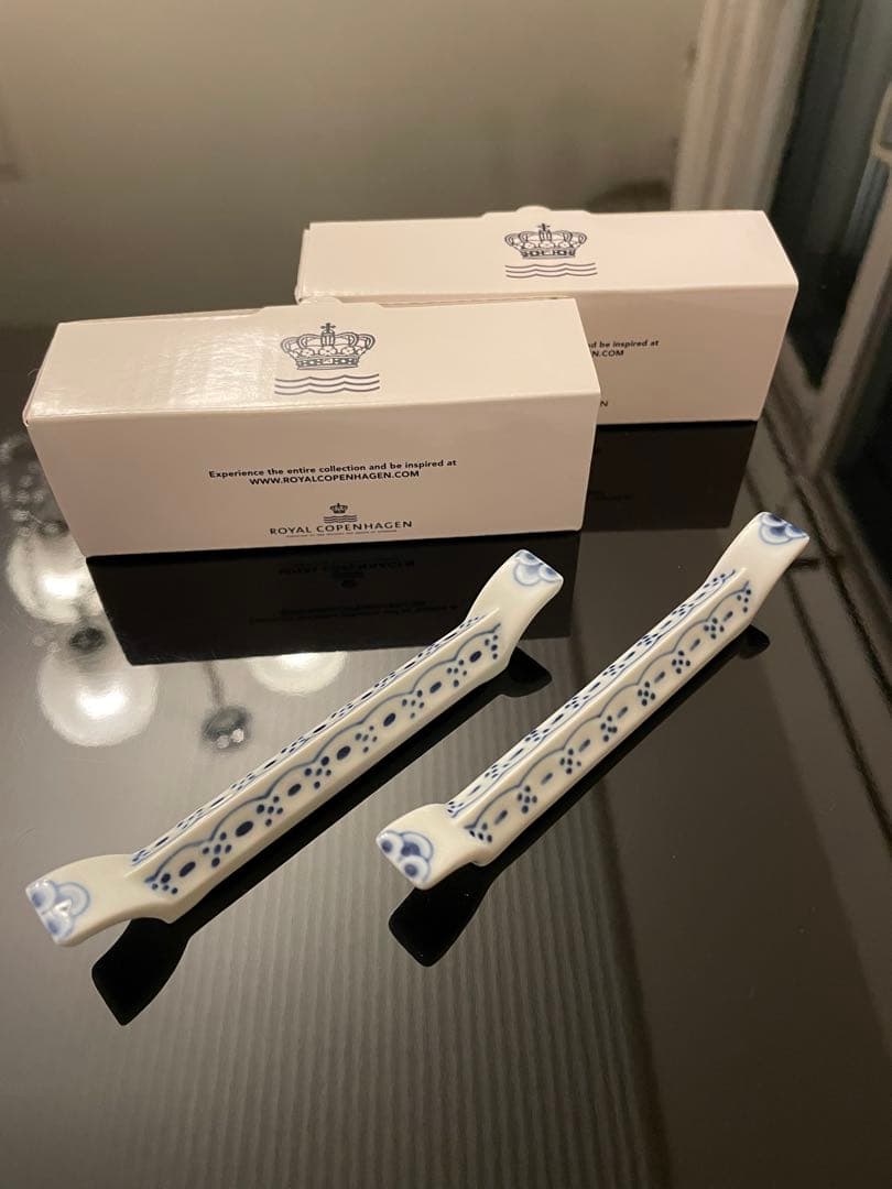 【新品】ロイヤルコペンハーゲン プリンセス ナイフレスト2個