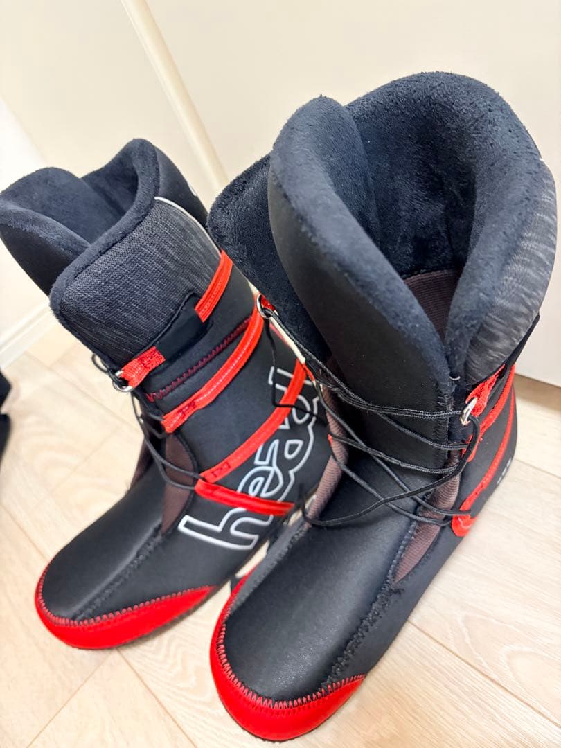 Head スノーボードブーツ ブラック/レッド