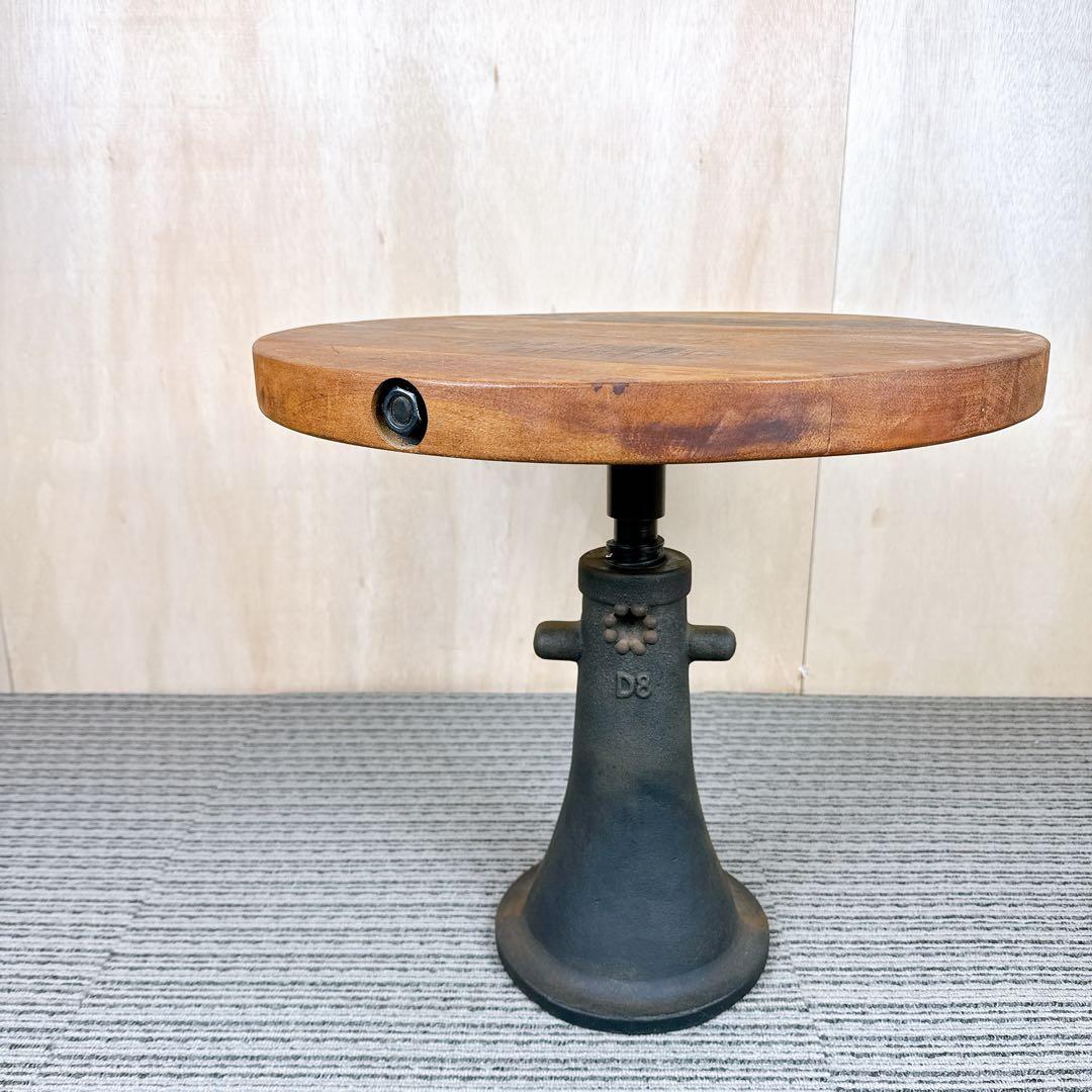 FLYMEe CRASH GATE D8 サイドテーブル 回転昇降 アンティーク