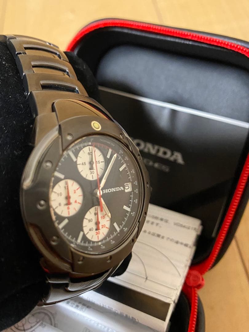 HONDA ホンダ レーシングクロノグラフ FT01BK 腕時計