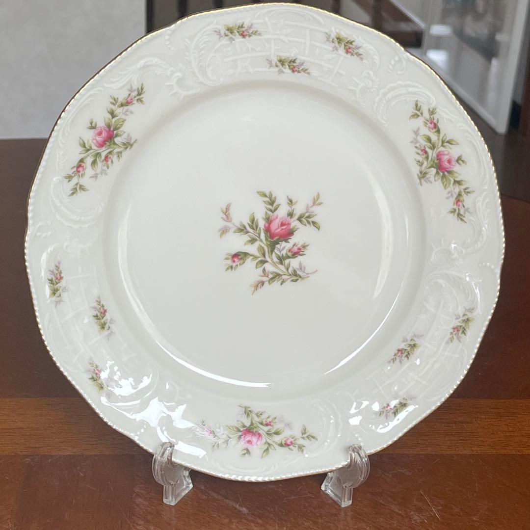 【美品】ドイツ製　ローゼンタール ★モスローズ★デザート皿　5枚