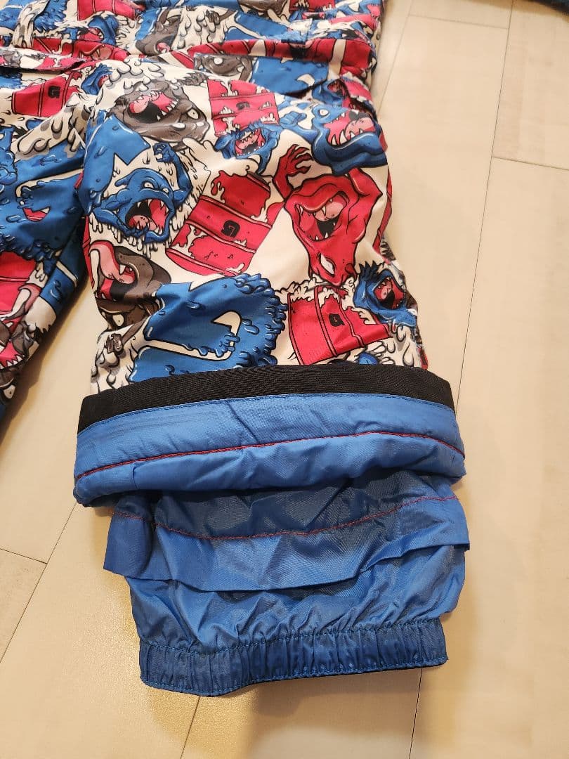 BURTON キッズ モンスター柄スキーウェア つなぎ 4Tサイズ