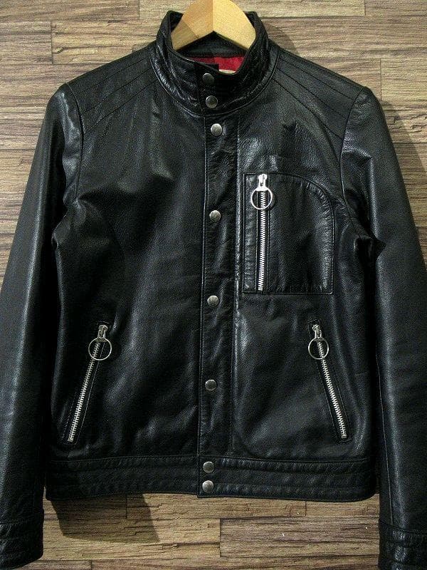 激レア ラリー ザ・マックショウ 着用 レザー ライダース ジャケット 革ジャン