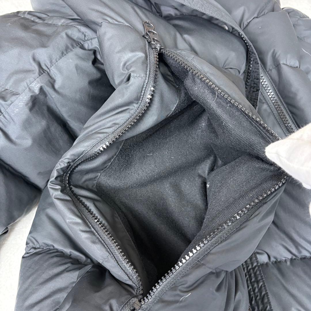 NIKE ナイキ ロングダウン ベンチコート メンズ S ブラック ダウンコート