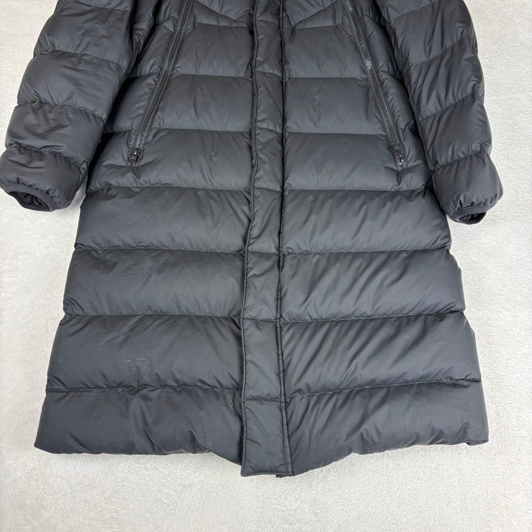 NIKE ナイキ ロングダウン ベンチコート メンズ S ブラック ダウンコート