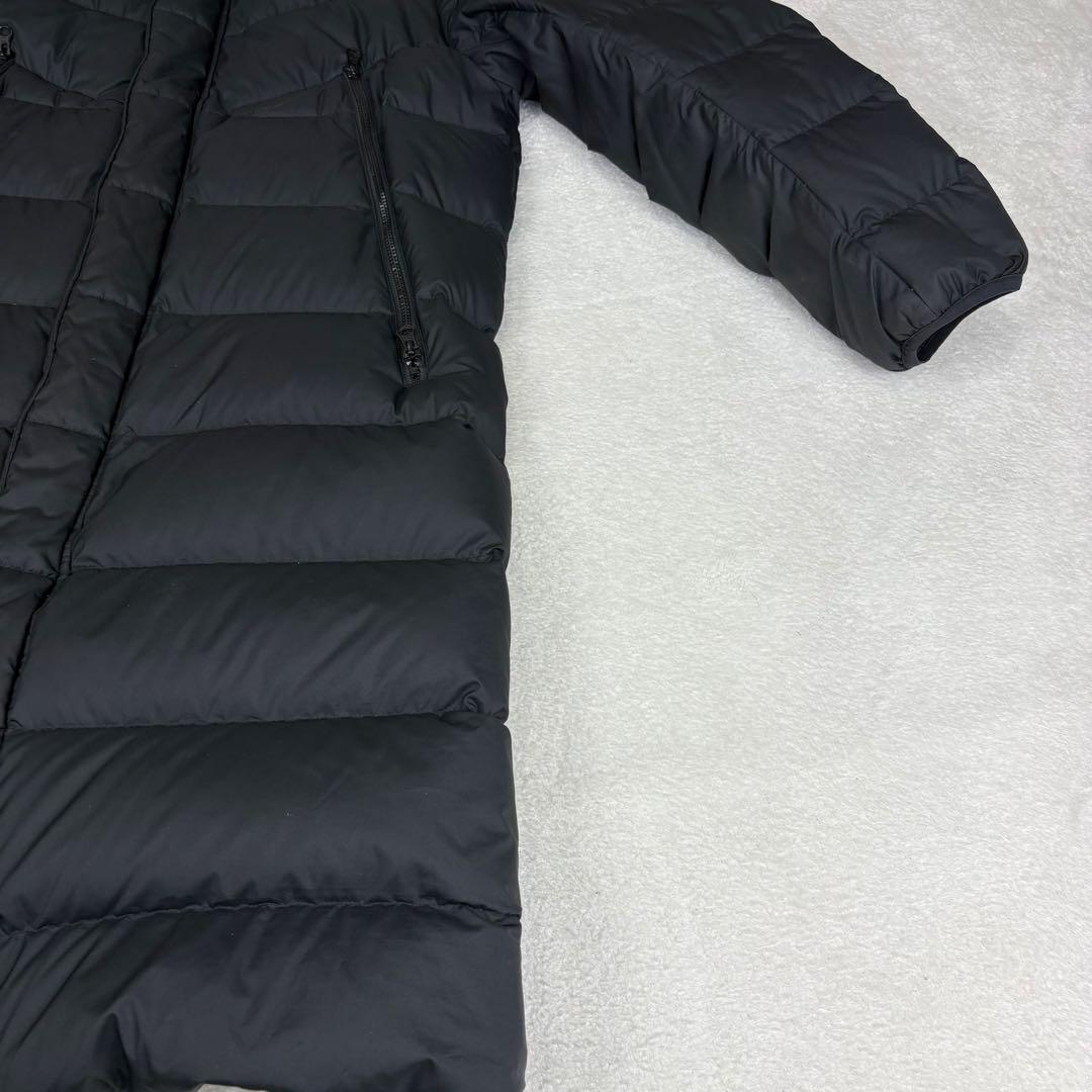 NIKE ナイキ ロングダウン ベンチコート メンズ S ブラック ダウンコート